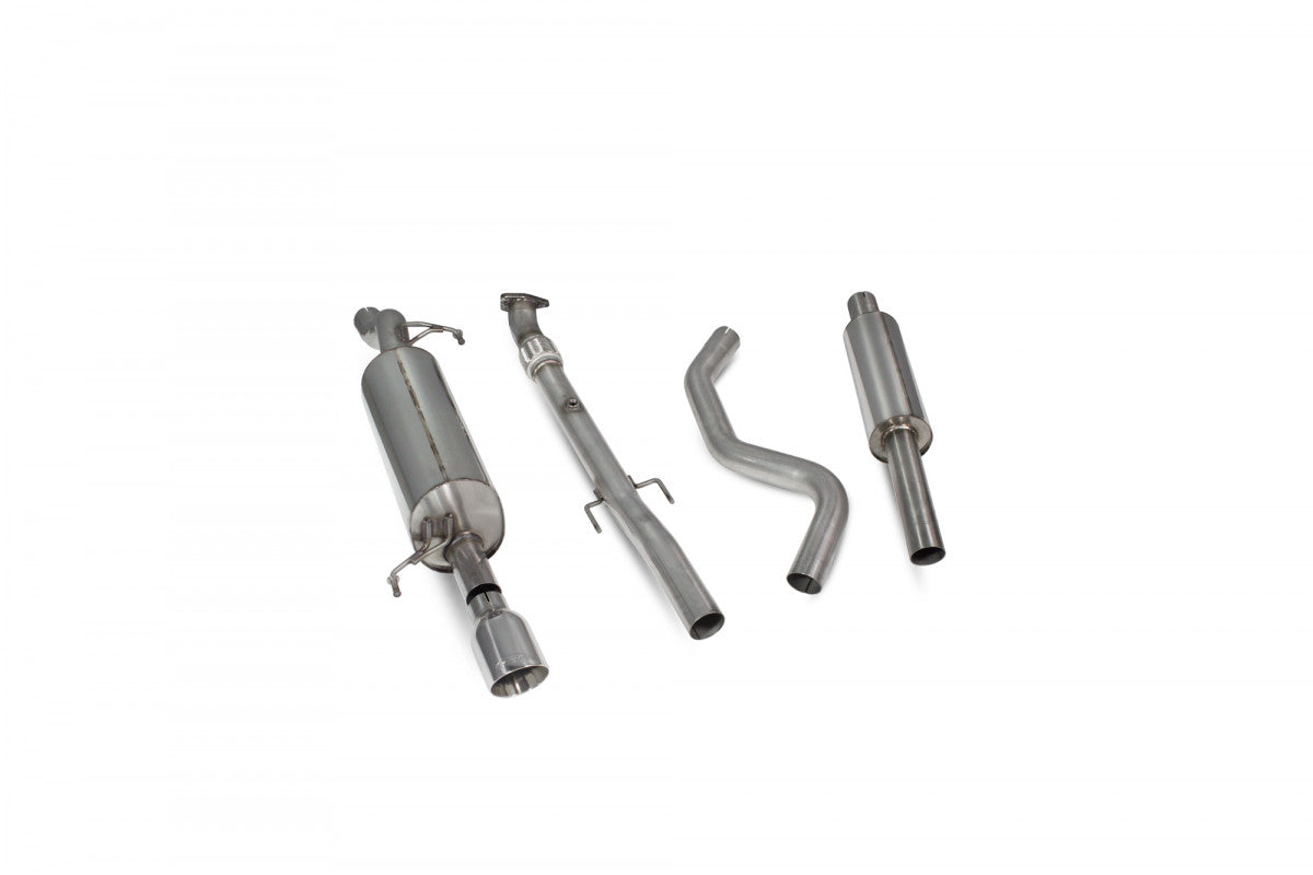 Scorpion Resonated Cat Back System Vauxhall Corsa E1.0T 04