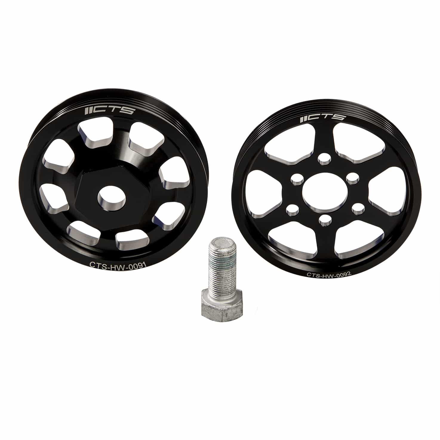 cts turbo crank power steering pulley kit vw golf 4 r32