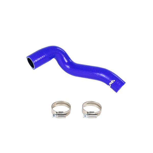 Tuyau de retour de soupape en silicone Alpha Competition pour Abarth 595 695 bleu