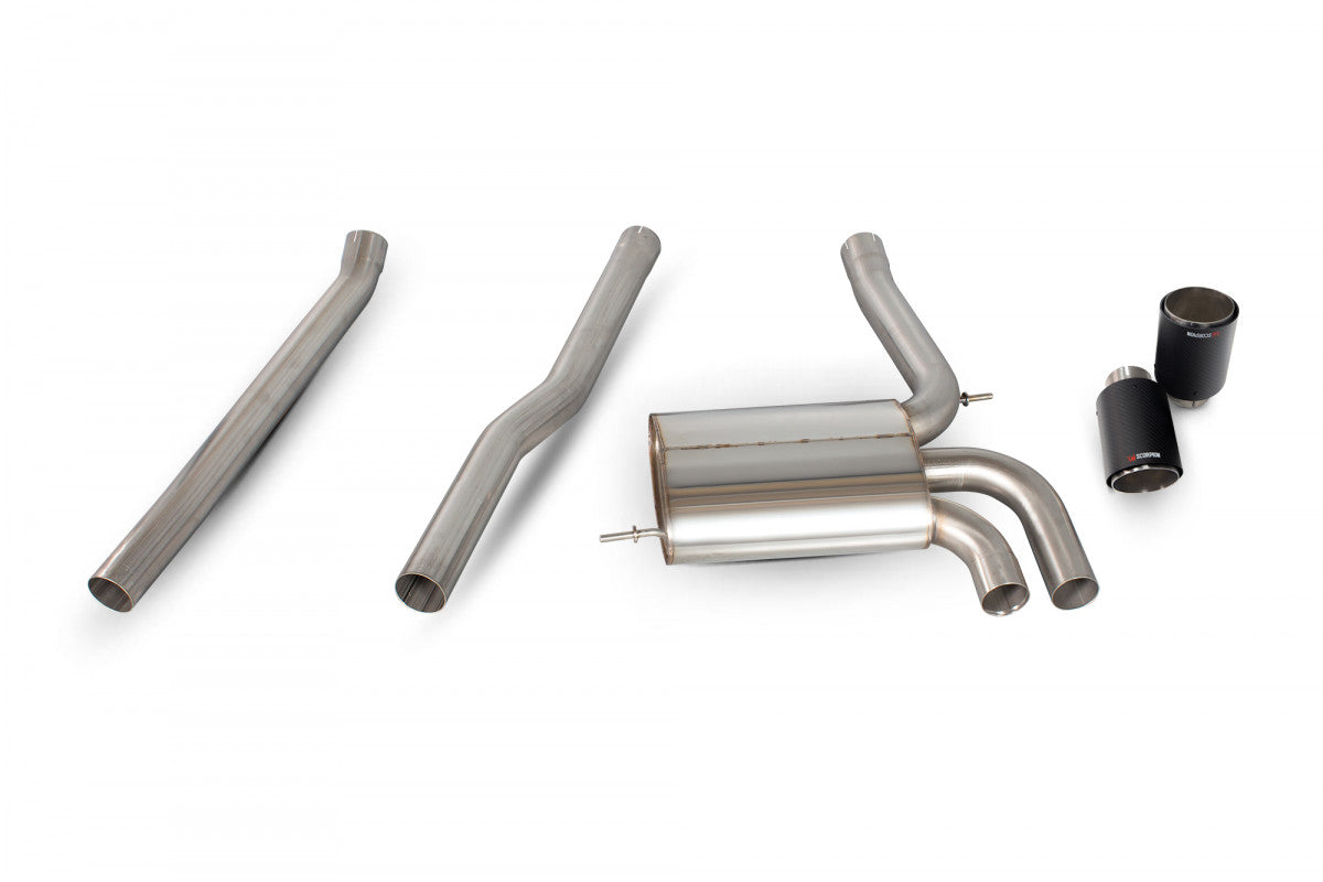 Scorpion Nicht-Resonanz-Cat-Back-System Mini Cooper S F56 3