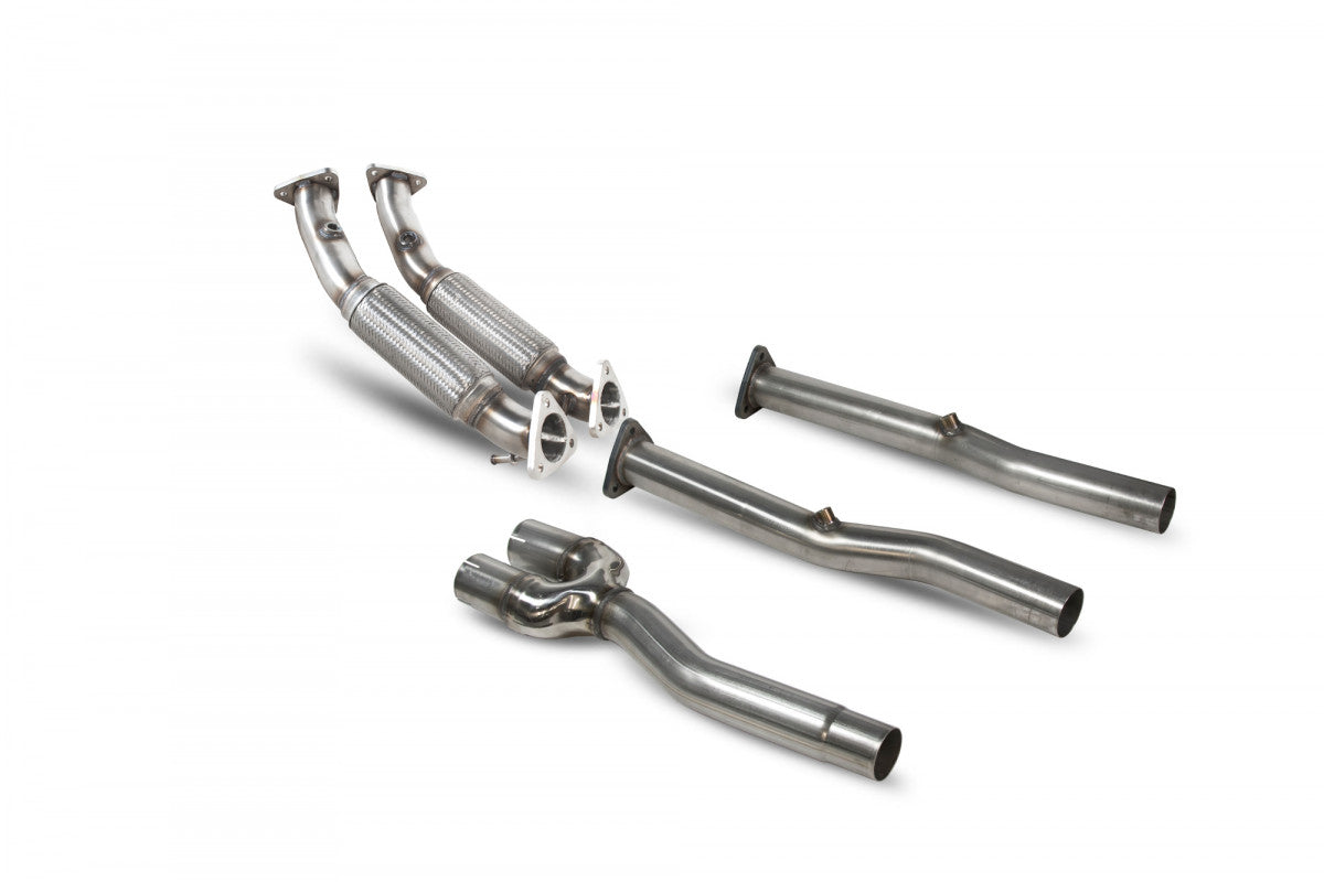 Scorpion Twin De cat Section Golf 5 R32 2