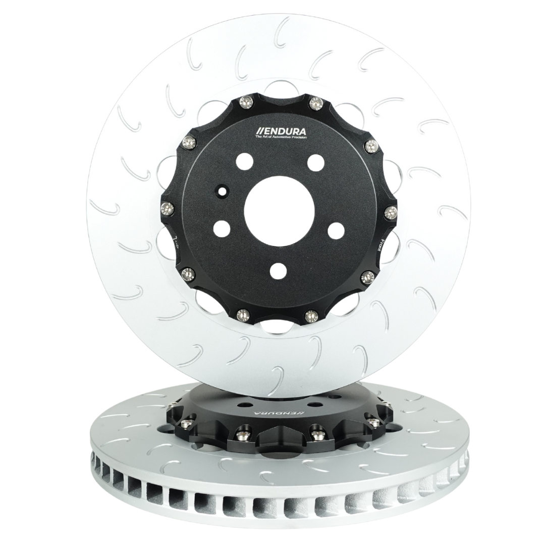 Endura Motorsport zweiteilige schwimmend gelagerte Bremsscheiben für Audi RS3 8V 8.5V 8Y - 370x34mm J-Haken 5x112