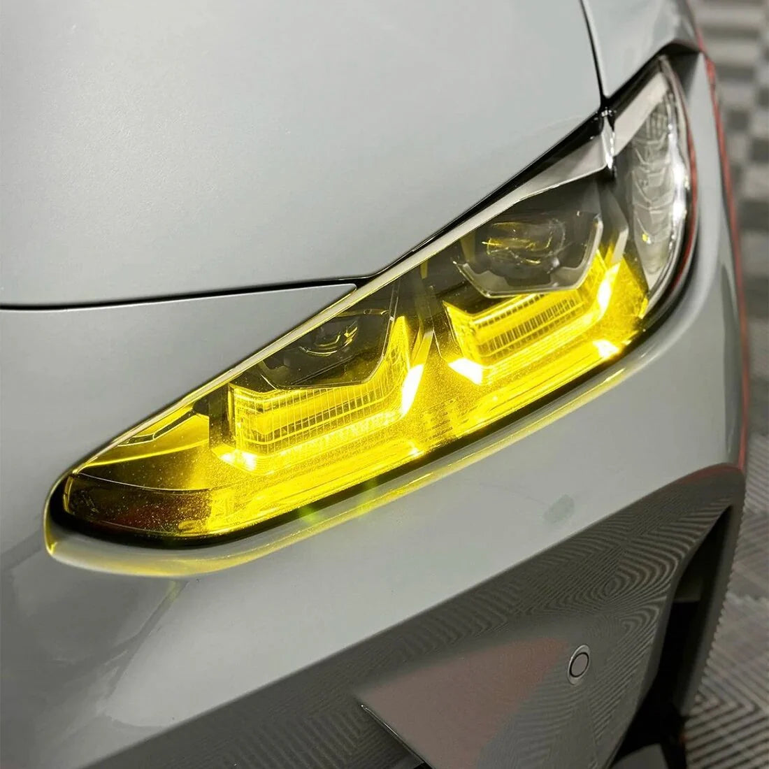 Modulo Endura DRL Angel eyes Yellow CSL BMW M3 G80, G8 M4 G82, G83 2 7