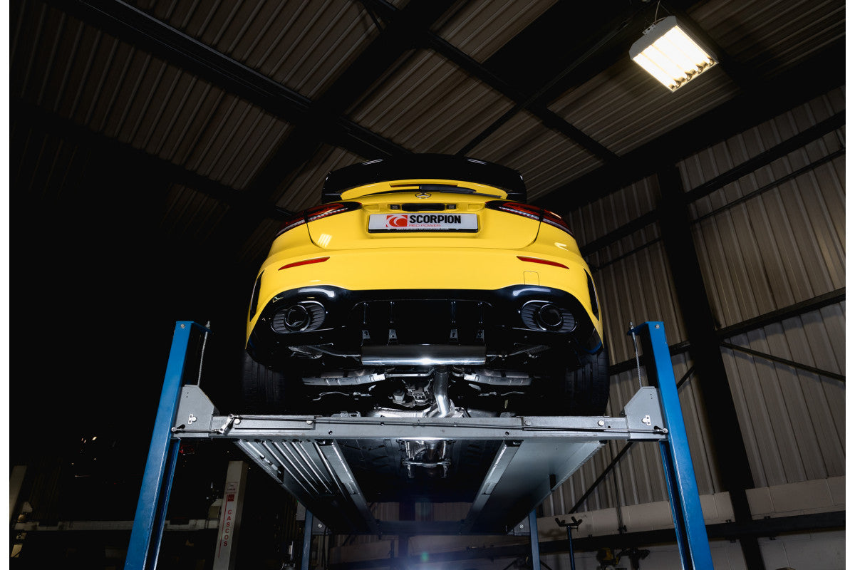 Scorpion GPF Trasero sin válvula Mercedes A35 AMG W177 3