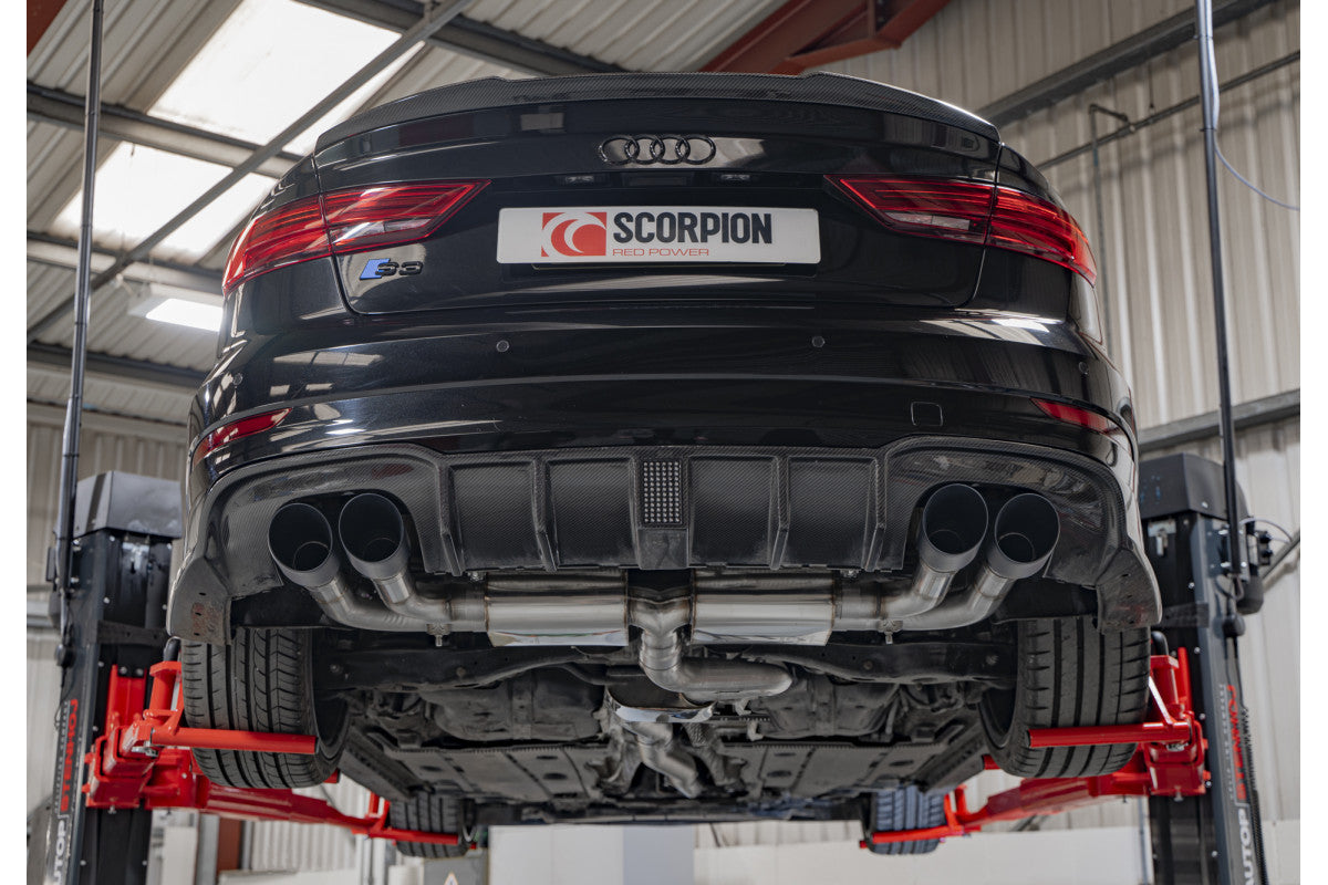 System Cat back Scorpion z zaworami Audi S3 2.0T 8V 3