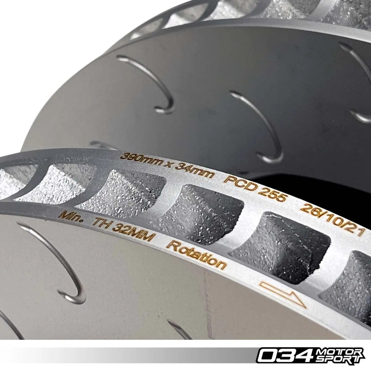 034 Motorsport 390mm Voorrem Rotor Kit Audi R8 10