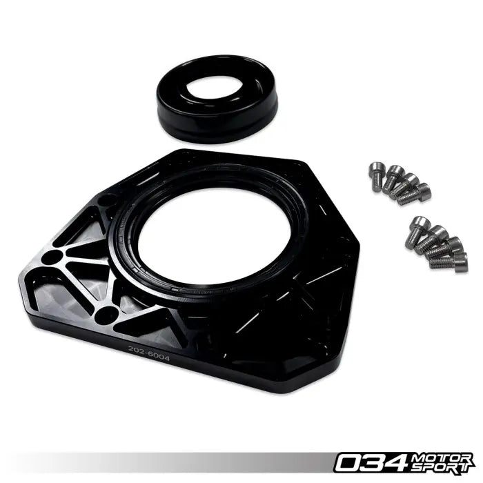 034 Motorsport Billet aluminiowy uszczelniacz olejowy Volkswagen 2.0T 02
