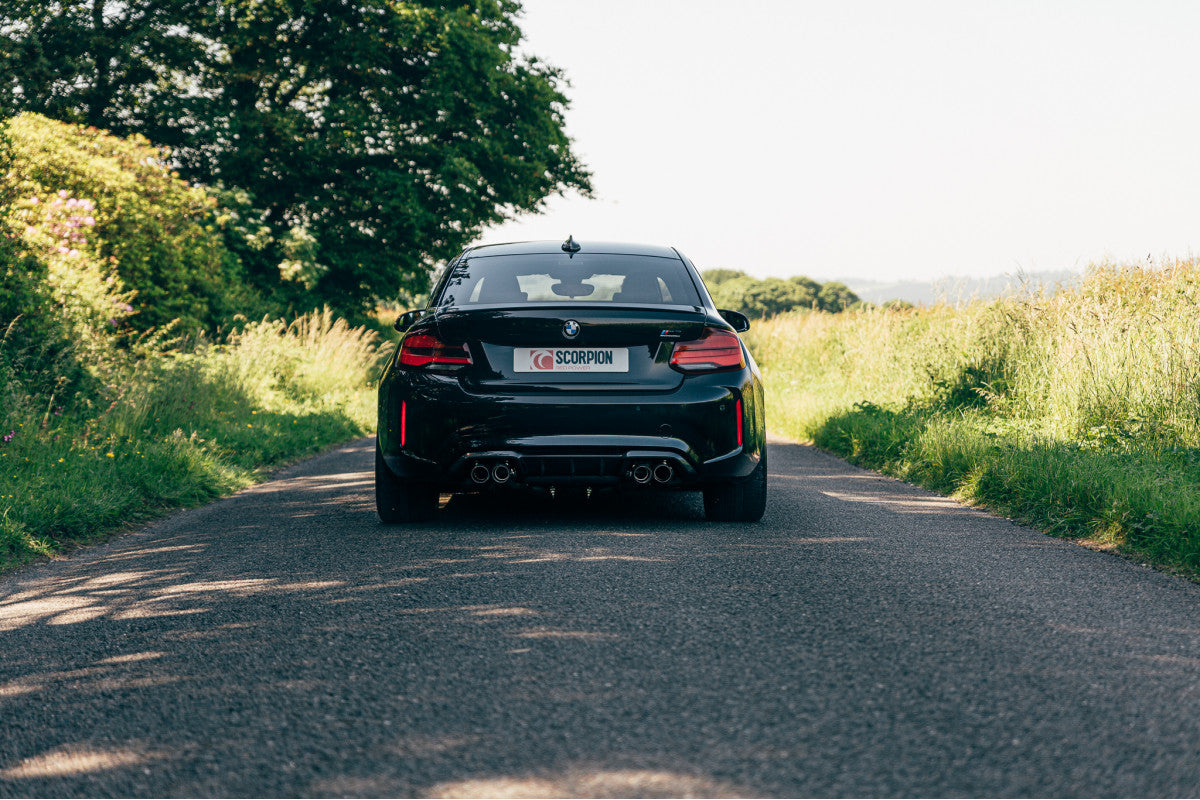 Scorpion GPF Back BMW M2 Competition F87 4