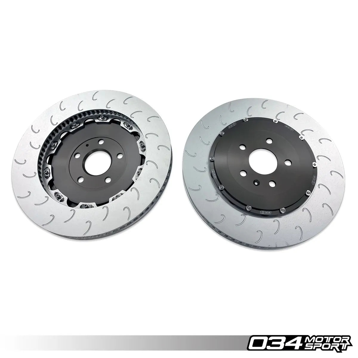 034 Motorsport 2 piece front brake rotor upgrade kit AUDI TTRS 4