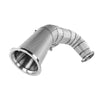Alpha Competition Downpipe Decat with Heatshield Audi S4