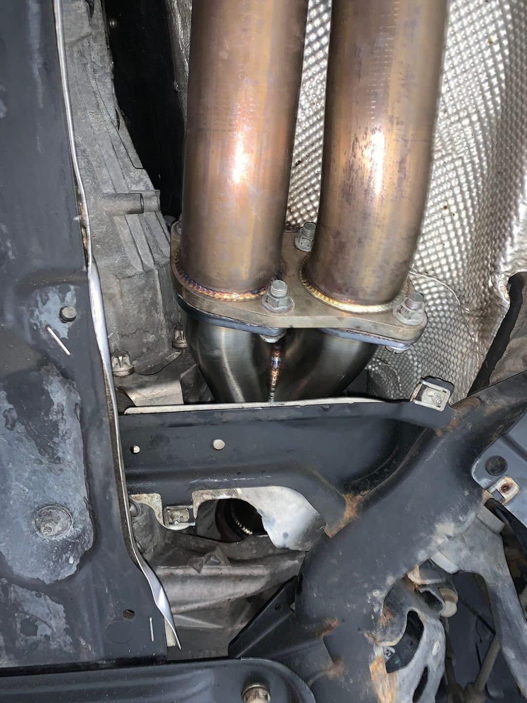 cts turbo downpipe bmw 135i x1 e8x 335i e9x n55 2