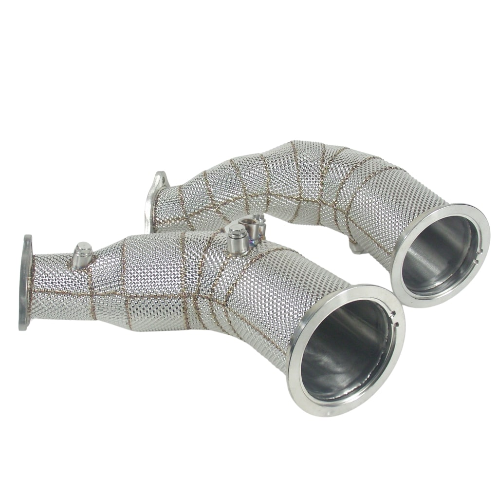 Endura Downpipe Decat Hitzeschutz Audi RS4 RS5 B9 4