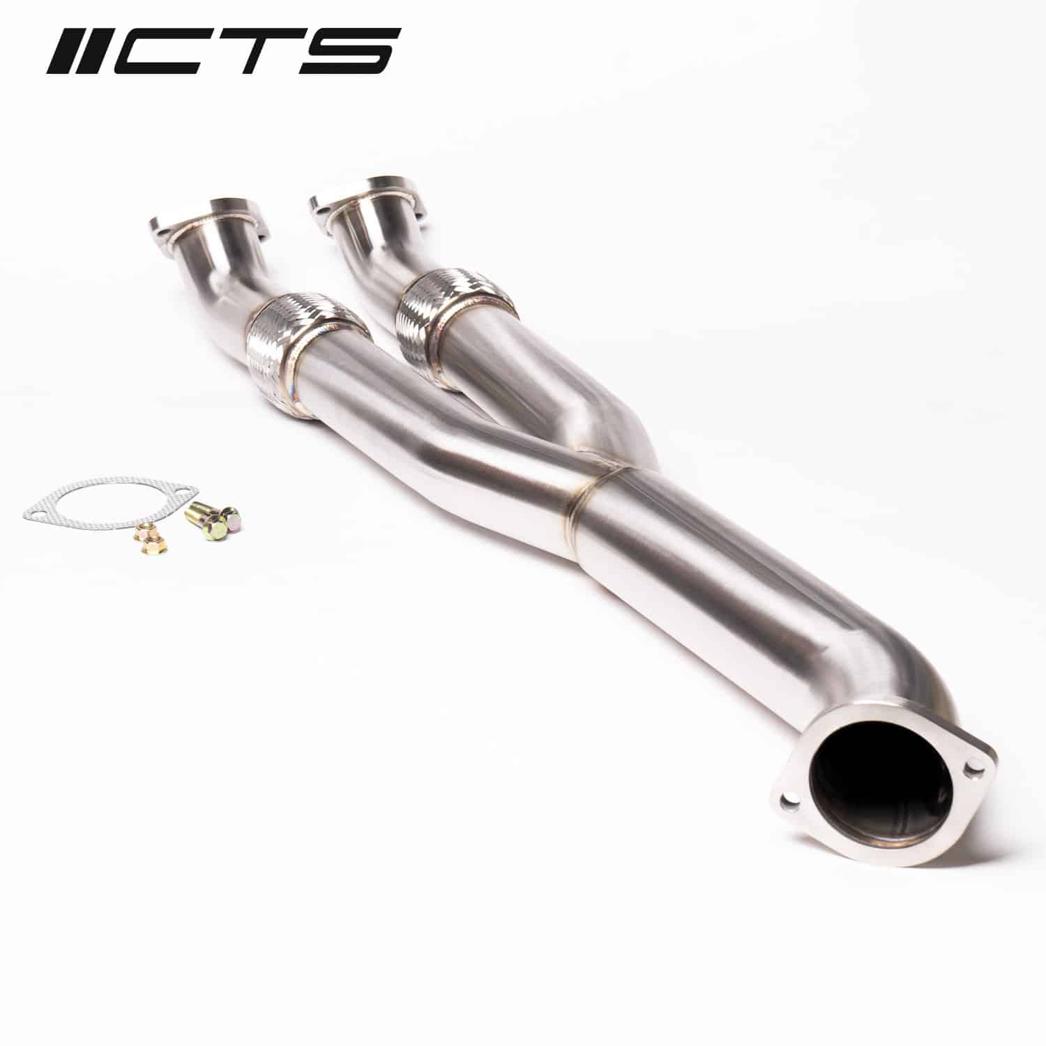 cts turbo y pipe mid pipe nissan gt r r35 2