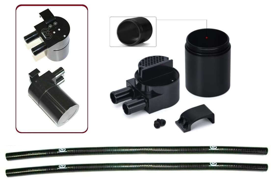 creations motorsport catch can kit vw golf 5 6 gti 1 8t 2