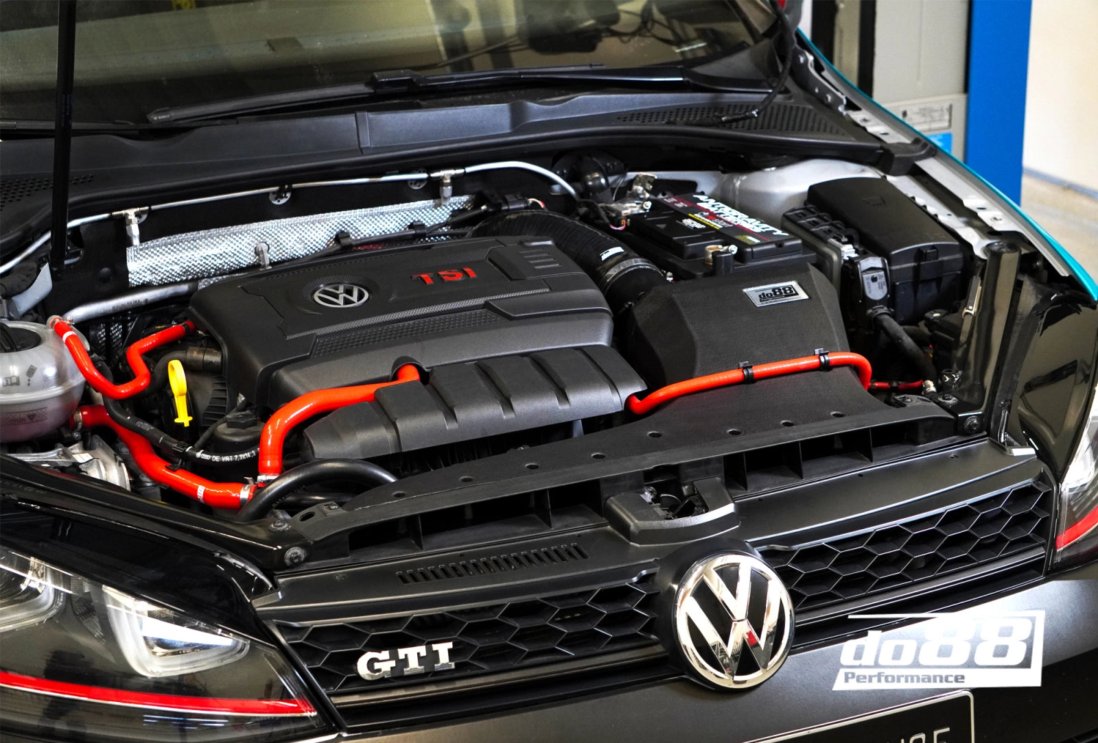 Entrada de plástico DO88 para VW Golf 7, 8 GTI, Audi A3, S3, 8V, 8Y, EA888 4