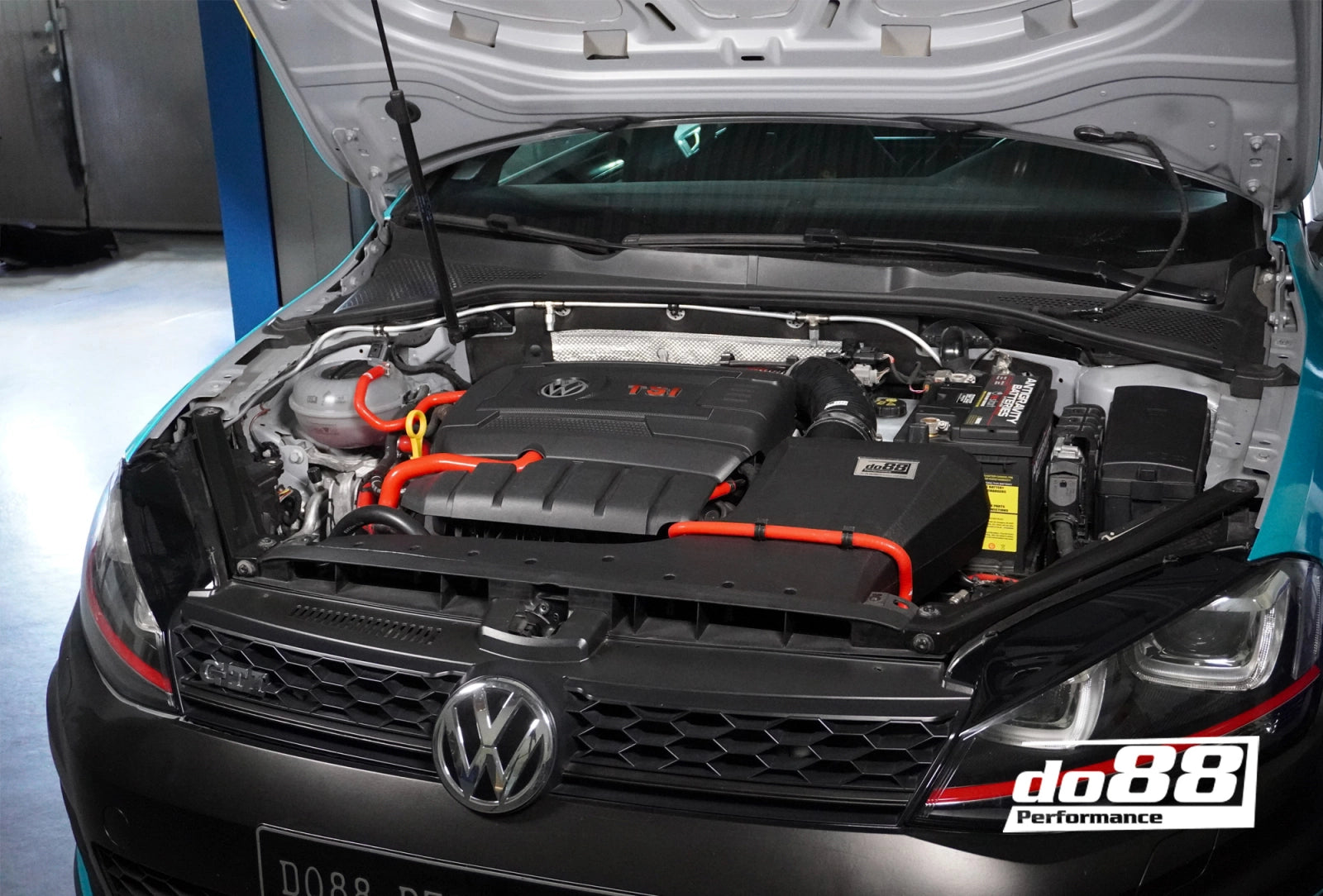 Entrada de plástico DO88 para VW Golf 7, 8 GTI, Audi A3, S3 8V, 8Y, EA888 7