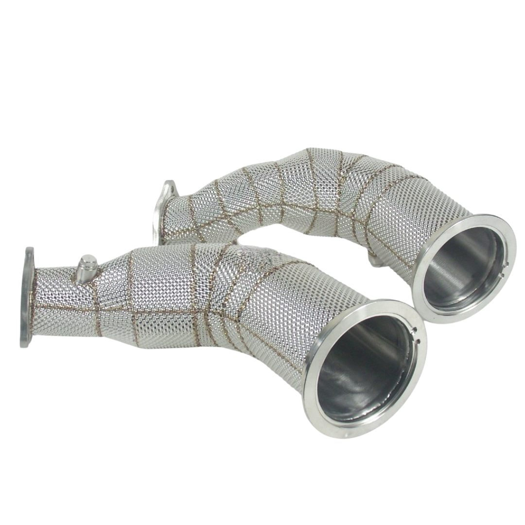 Endura Downpipe met Hitteschild Audi RS4 B9 / RS5 F5 2.9 TFSI - Decat / Sportcat (Tot 2018)