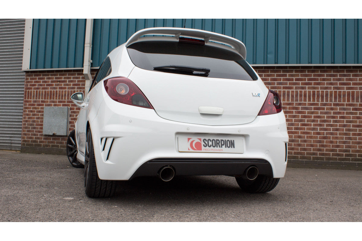 Scorpion Cat Back systeem Corsa D VXR Nurburgring 02