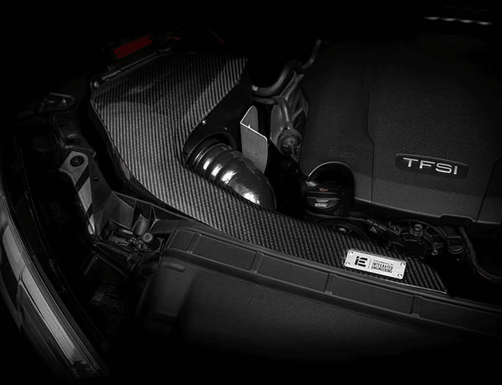 ie carbon fiber lid audi a4 a5 b9 intakes 4