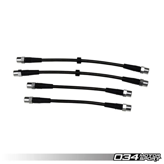 Stainless Steel Braided Brake Line Kit, Audi UrS4 UrS6, DOT Certified