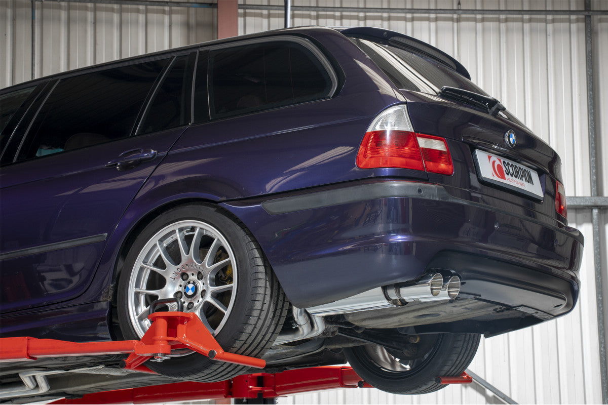 Sistema de respaldo de gato Scorpion BMW E46 320 325 330 2000 06 06