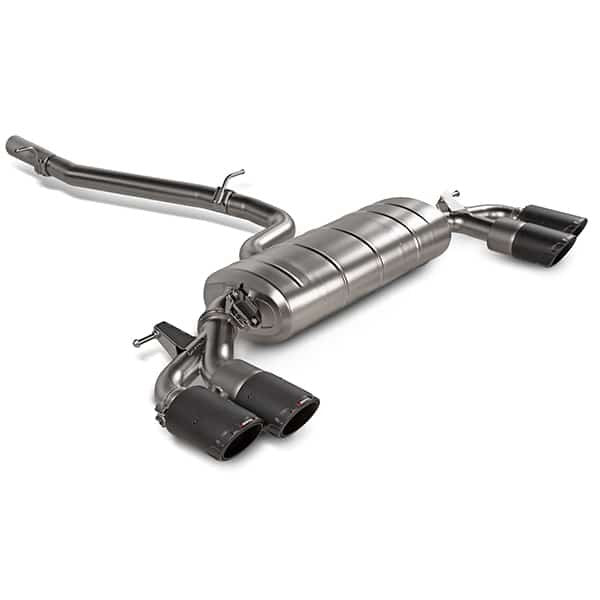 Akrapovic Evolution Line Uitlaatsysteem Audi S3 8y