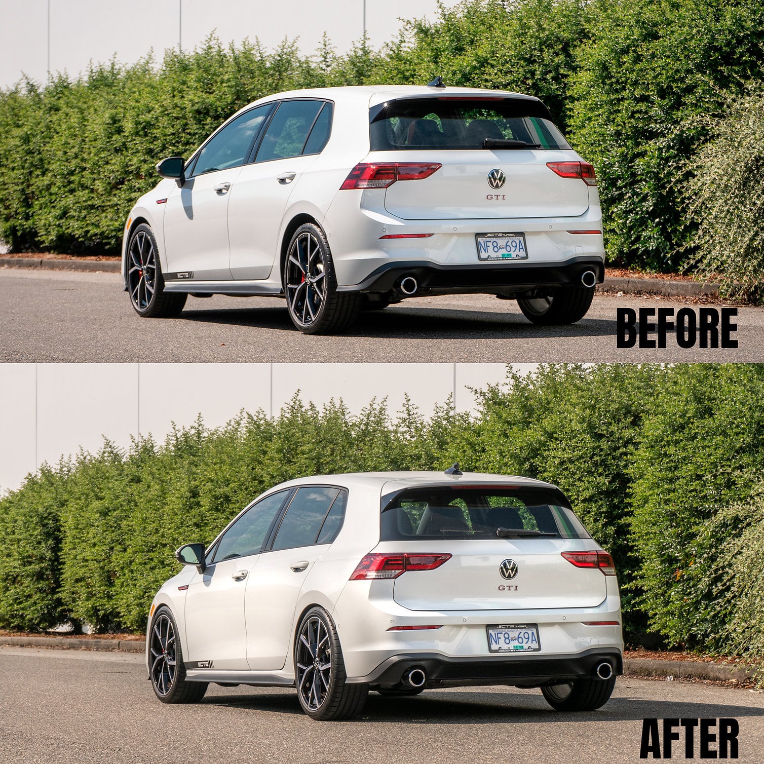 CTS Turbo Verlagingsveren VW Golf 8 GTI 4