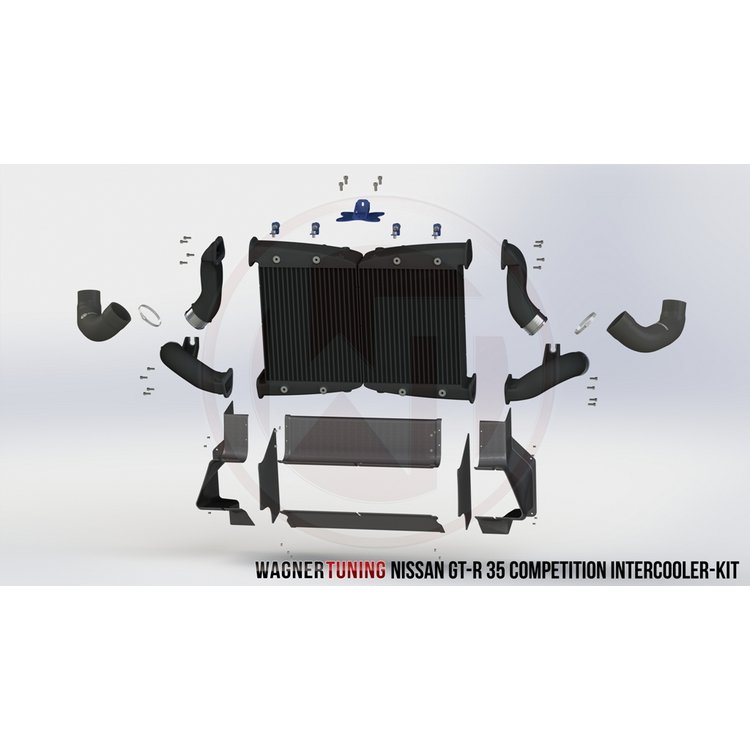 Zestaw chłodnicy powietrza Wagner Competition do Nissana GT R 35 2008 10 4