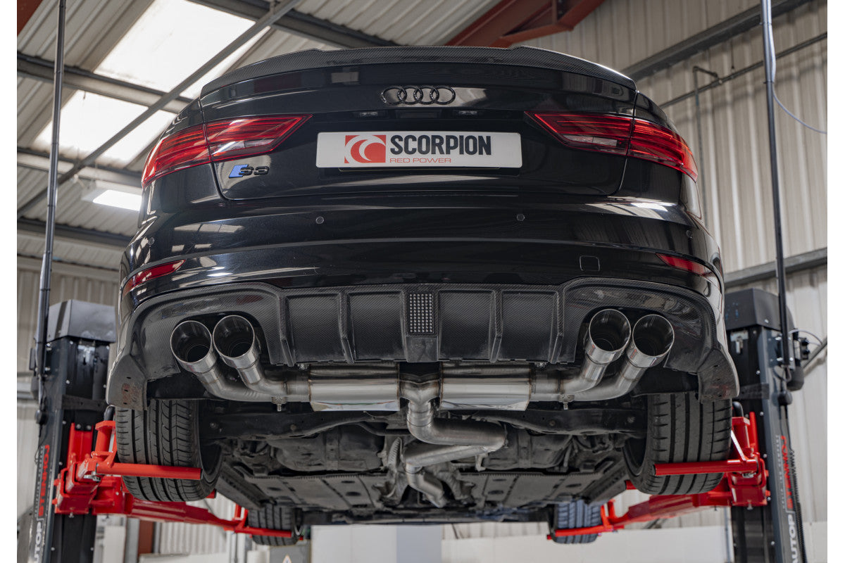 Scorpion Niet resonerend Cat GPF Systeem Audi S3 2.0T 8V 3