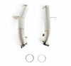 cts turbo downpipe mercedes c43 c400 e43 amg m276