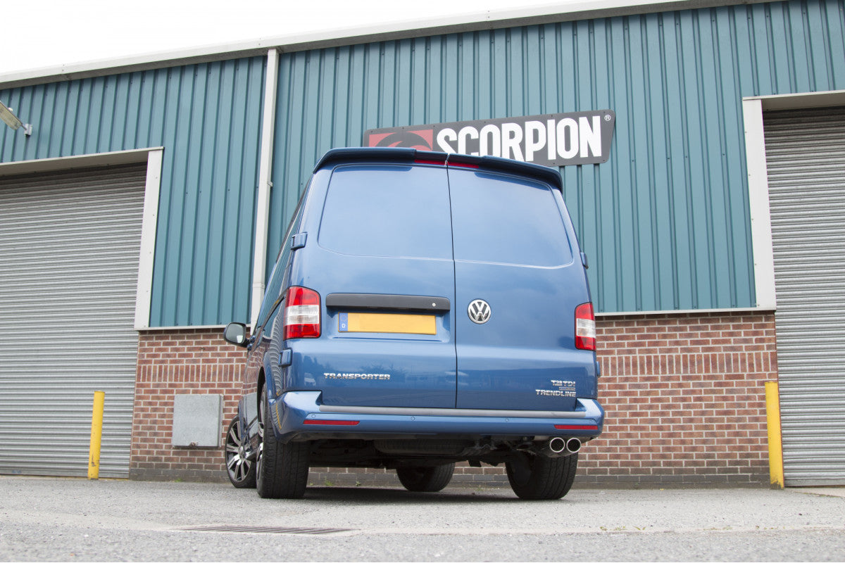 Scorpion Nicht-Resonanz-Katalysator-DPF-Rücksystem VW T5 T6 03