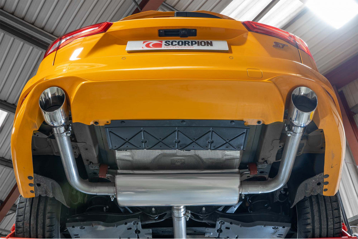 Scorpion GPF Back Systeem Ford Focus ST MK4 Estate 06