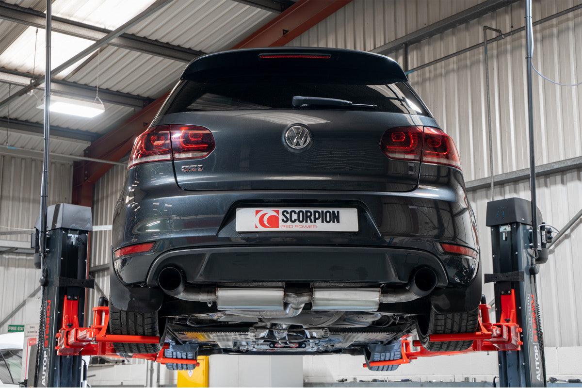 Skorpion Bezrezonansowy układ Catback VW MK6 Golf GTI 04