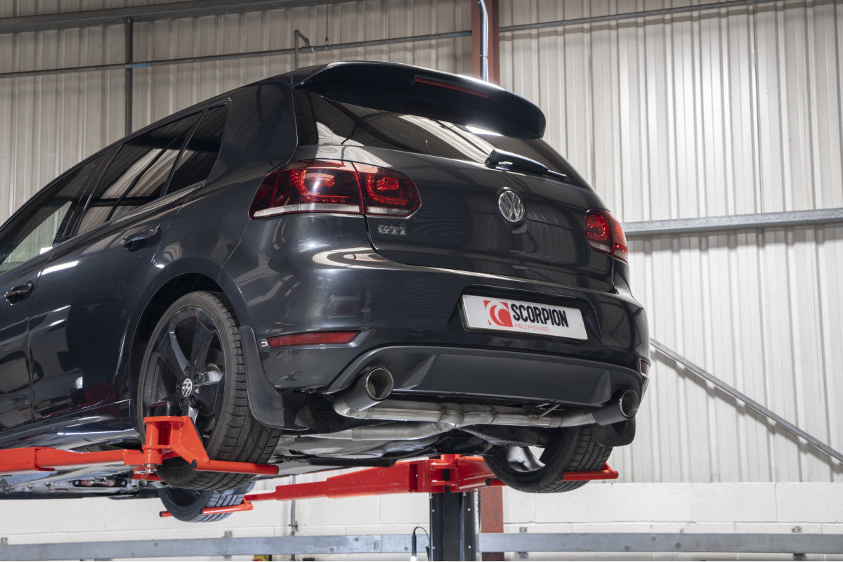 Scorpion Resonerend Predator Catback systeem VW Mk6 golf 06