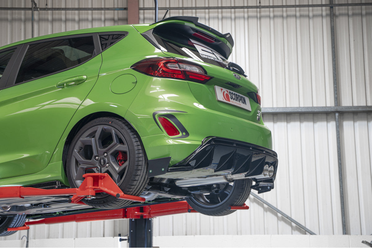Sistema de respaldo Scorpion GPF sin válvula Ford MK8.5 Fiesta ST 06