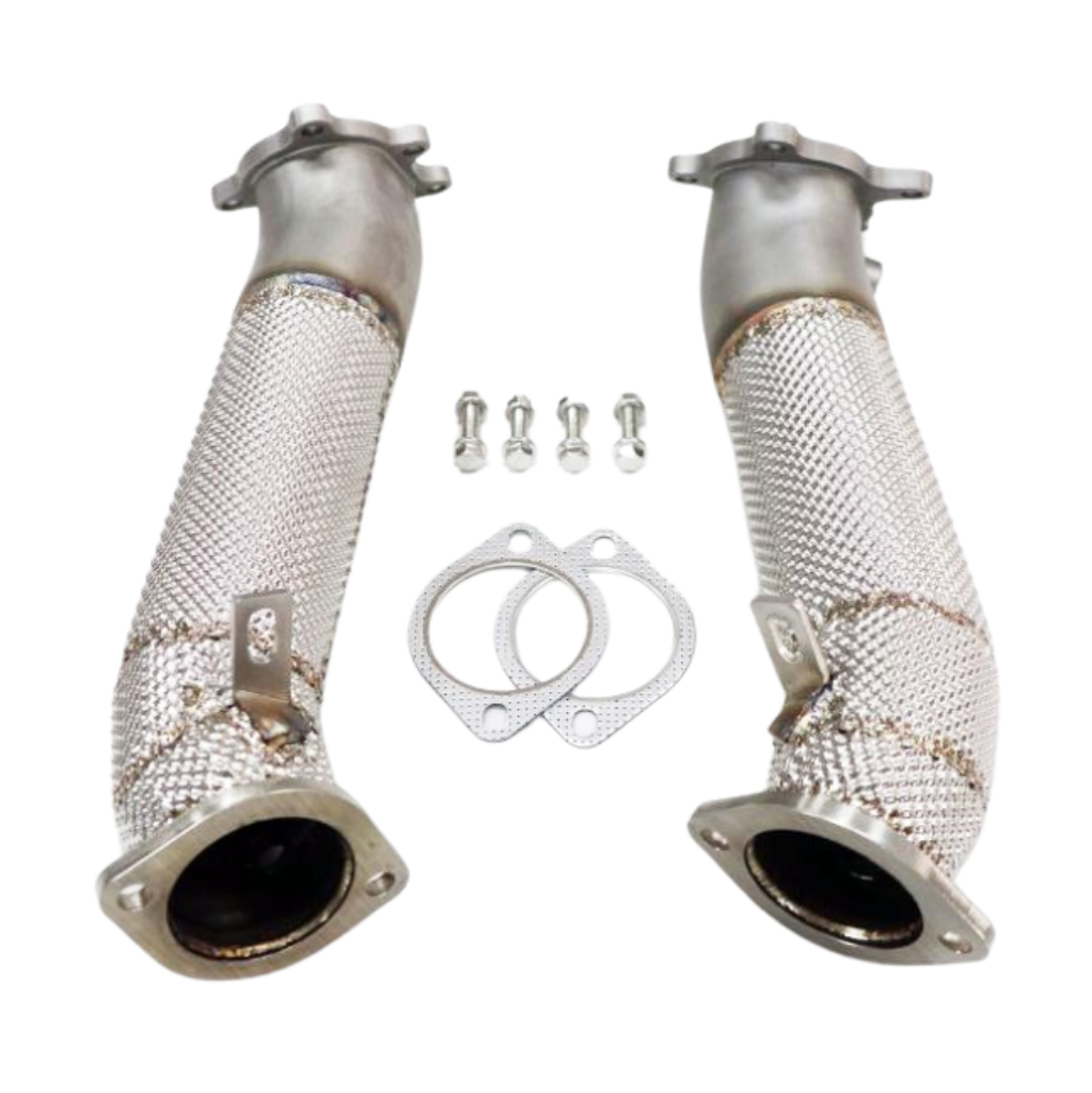 Downpipe 3,5" Nissan GT-R R35 - odlew + osłona termiczna - Endura Motorsport