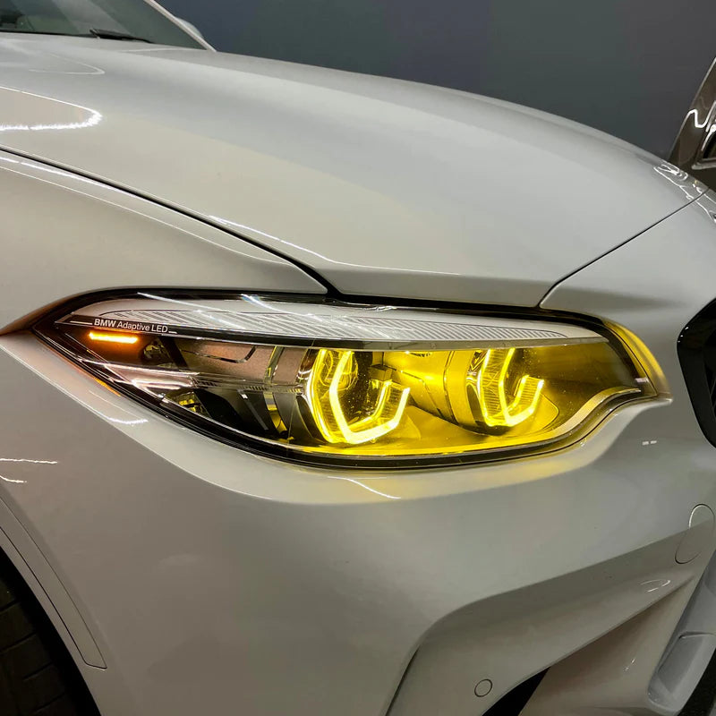 Endura DRL Module Angel eyes Geel CSL BMW M2 F87 M2 Comp (LCI) LED 9