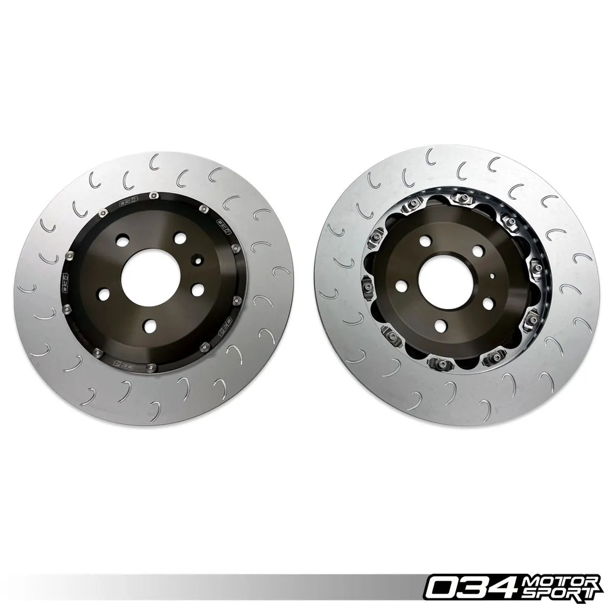 034 Motorsport 2-piece floating rear rotor 330mm RS5 03