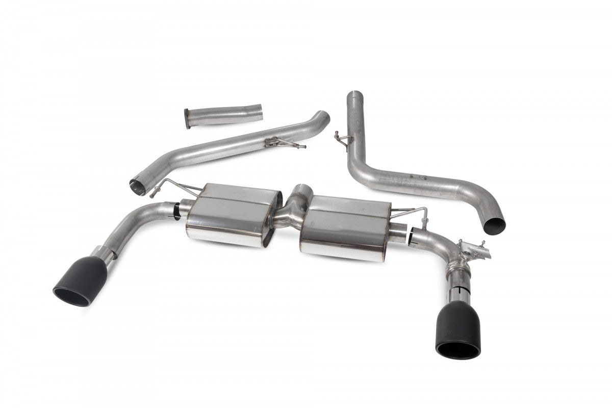 Scorpio Non resonated GPF back Exhaust Hyundai i30 N 04