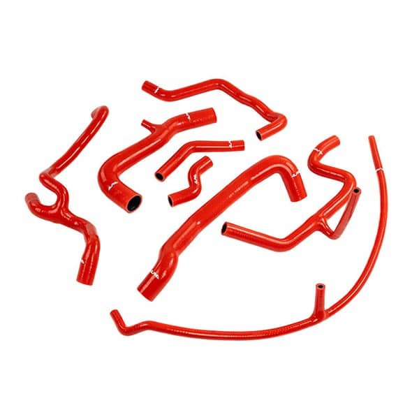Kit de durites de refroidissement Alpha Competition pour Golf 3 VR6 rouge