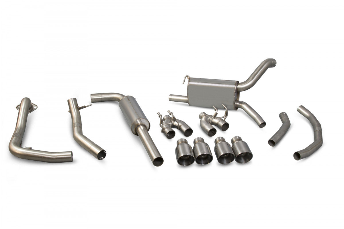 Scorpion Resoneerde Catback systeem Honda Civic FK2 LHD 03