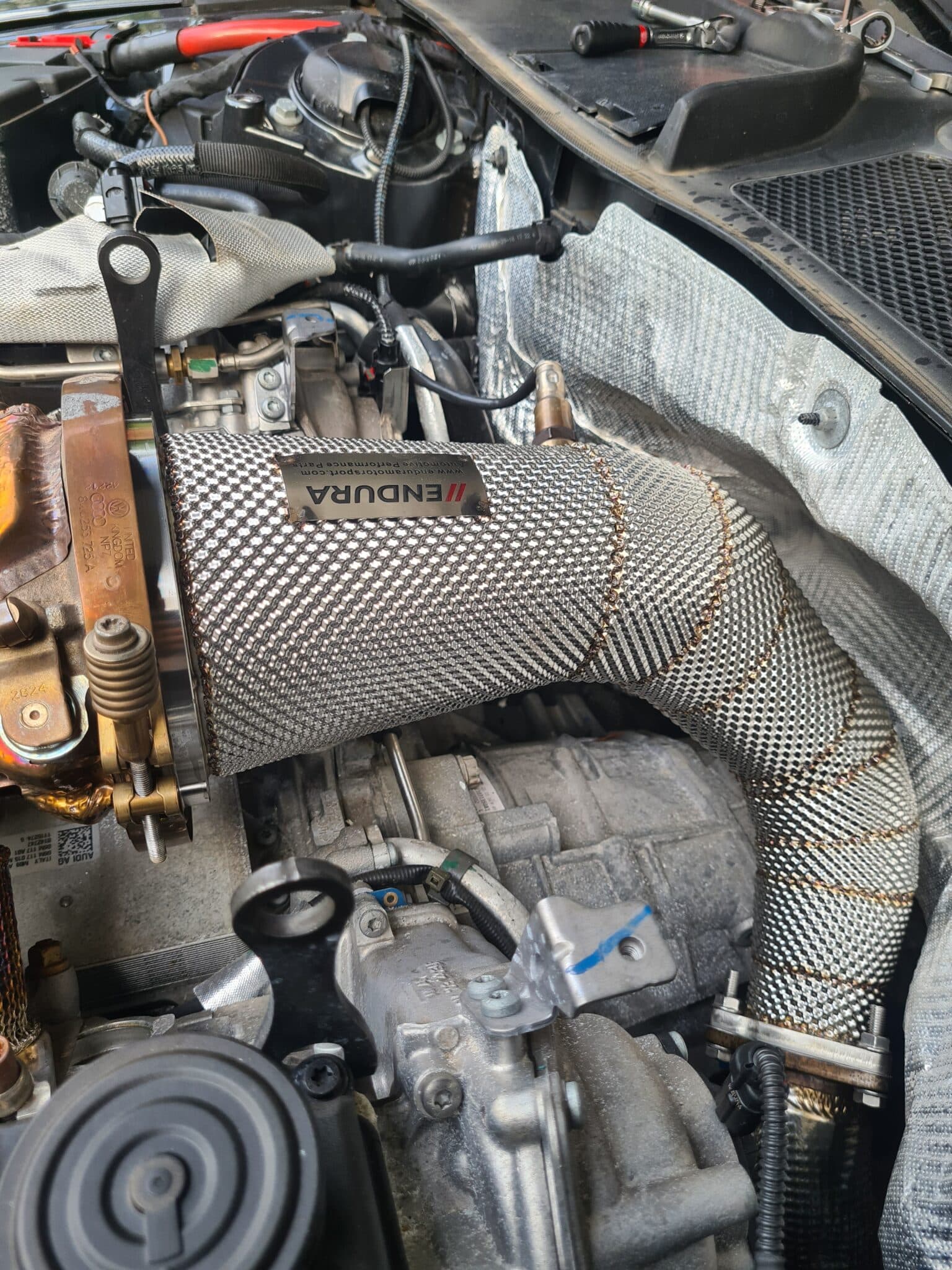 Endura Downpipe decat Audi S4 S5 B9 3.0T