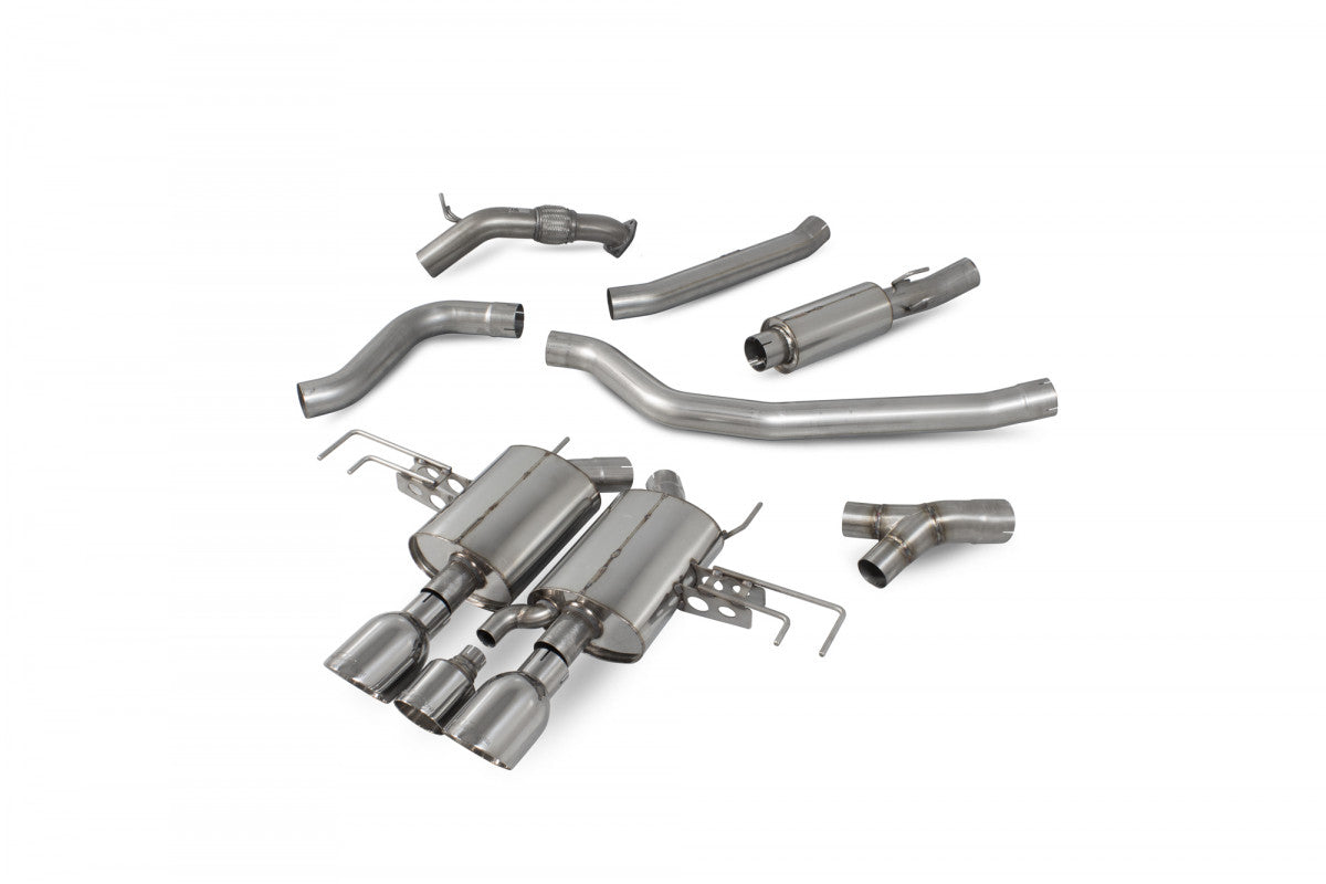 Scorpion Part Resonated Cat Back Systeem Honda Civic FK8 03