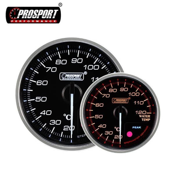 Prosport Supreme 52mm Wasserthermometer Rot Weiß