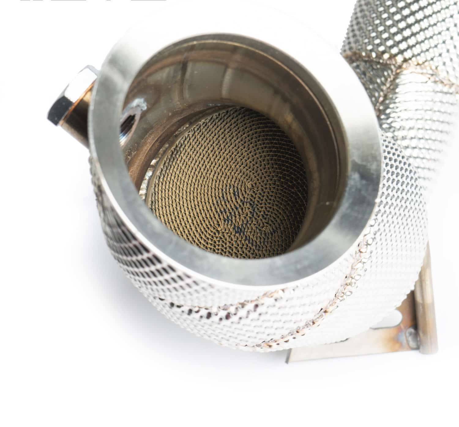 cts turbo downpipe mercedes c63 63s amg w205 m177 5