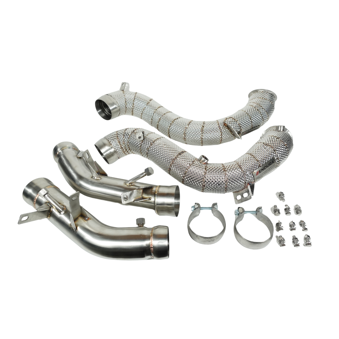 Endura Downpipe met Hitteschild - Mercedes C63 AMG W205 (M177) - OPF