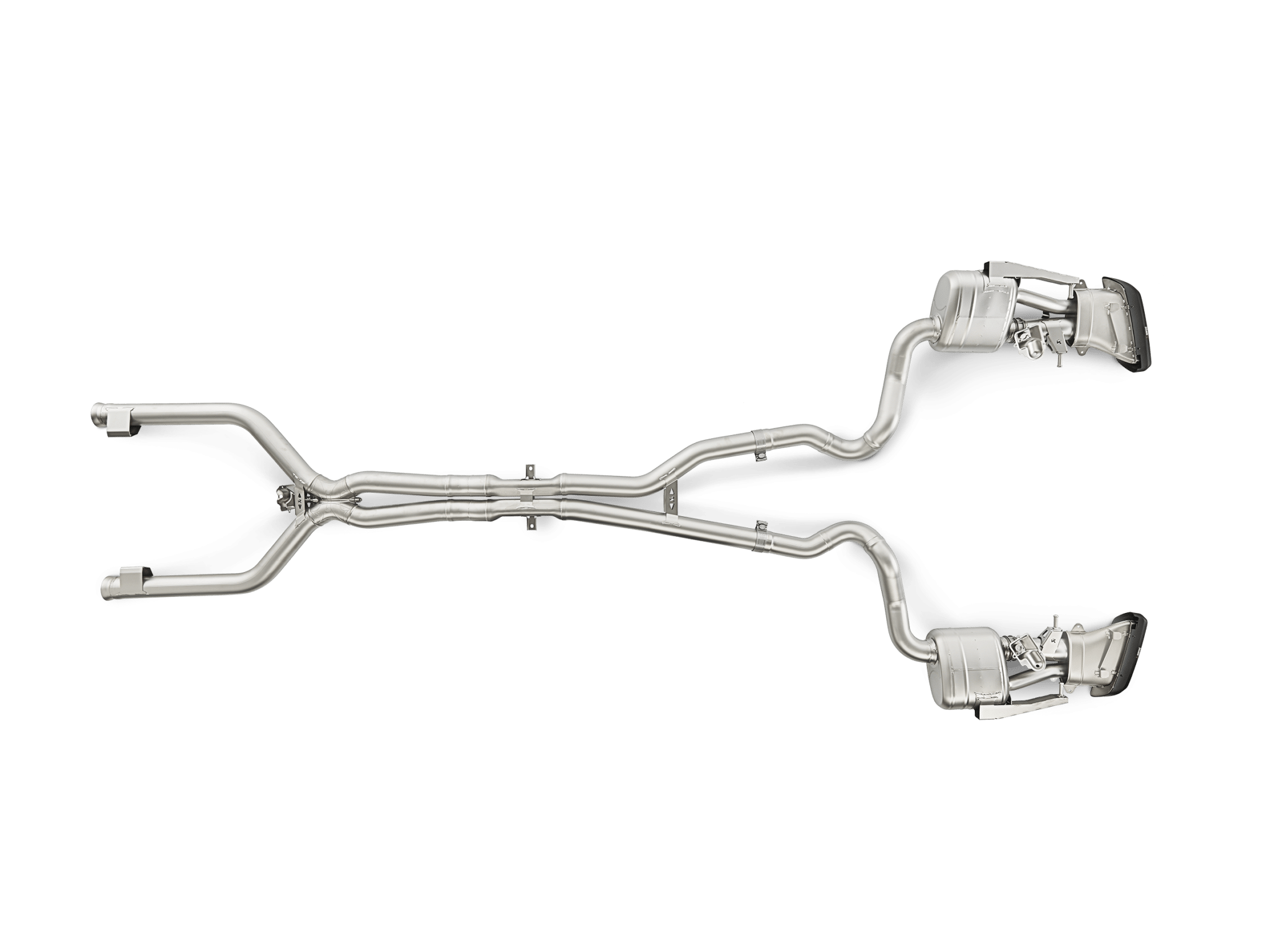 Akrapovic Evolution Link Pipe Mercedes Amg C 63 C205 3