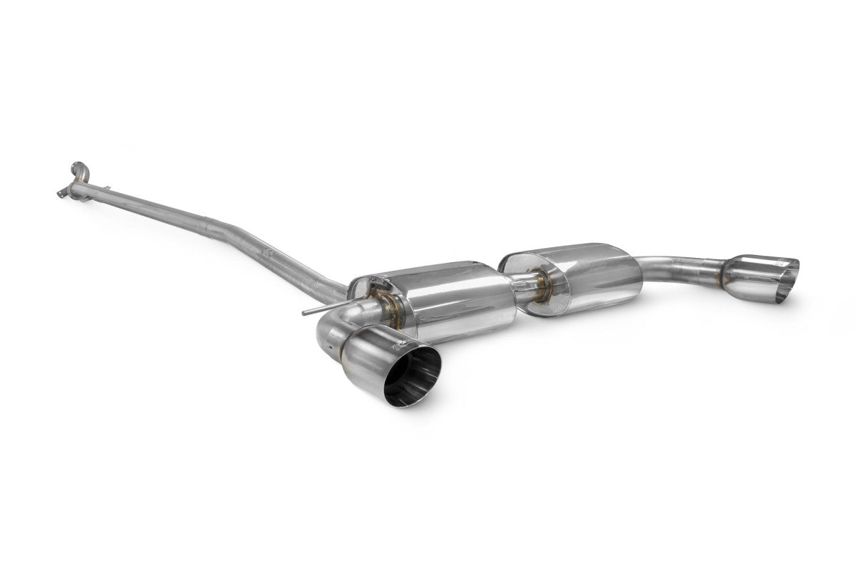 Scorpion Nicht-resonanter Cat-Back-Auspuff Mini Countryman R60 R61 1