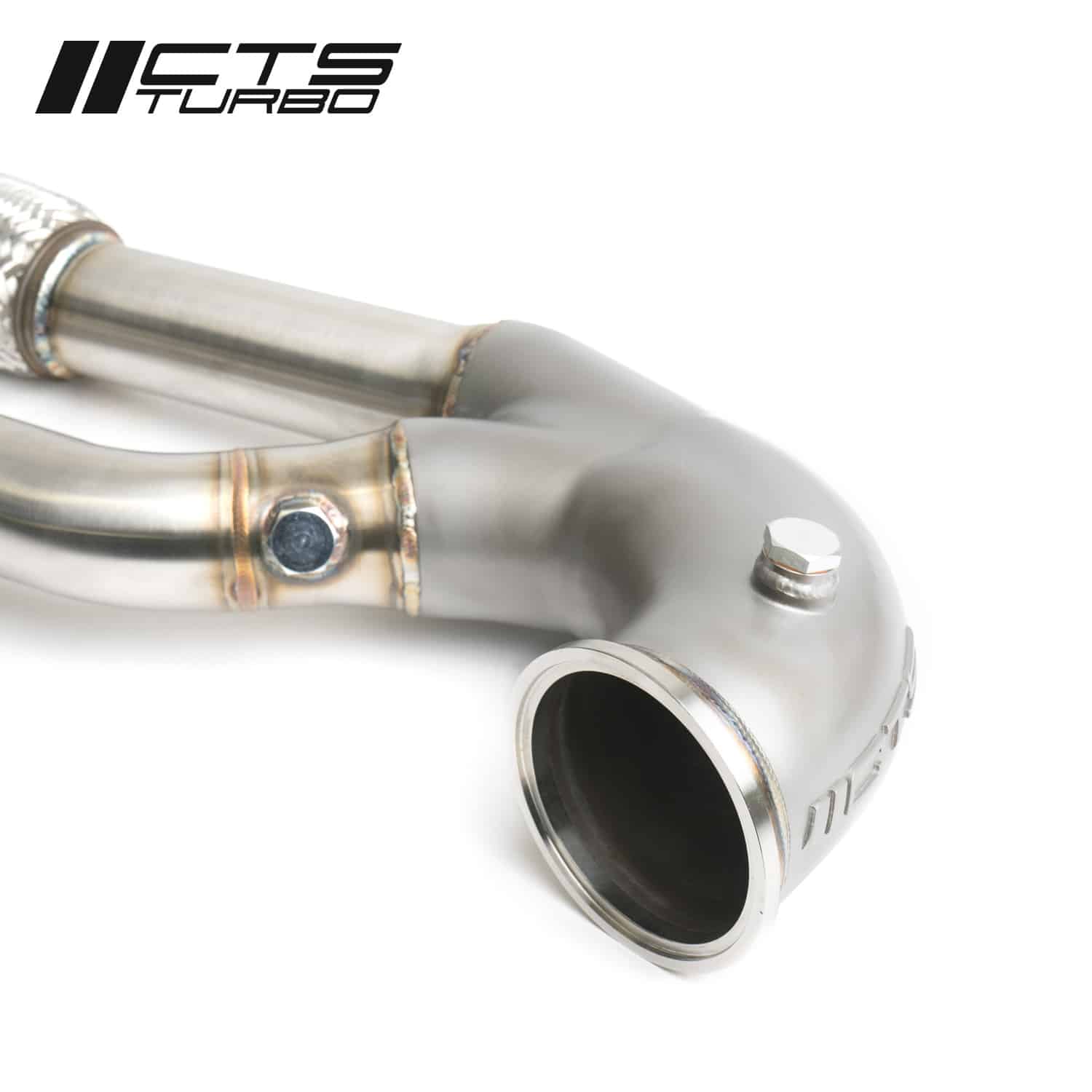cts turbo downpipe decat audi rs3 8 5v ttrs 8s 3