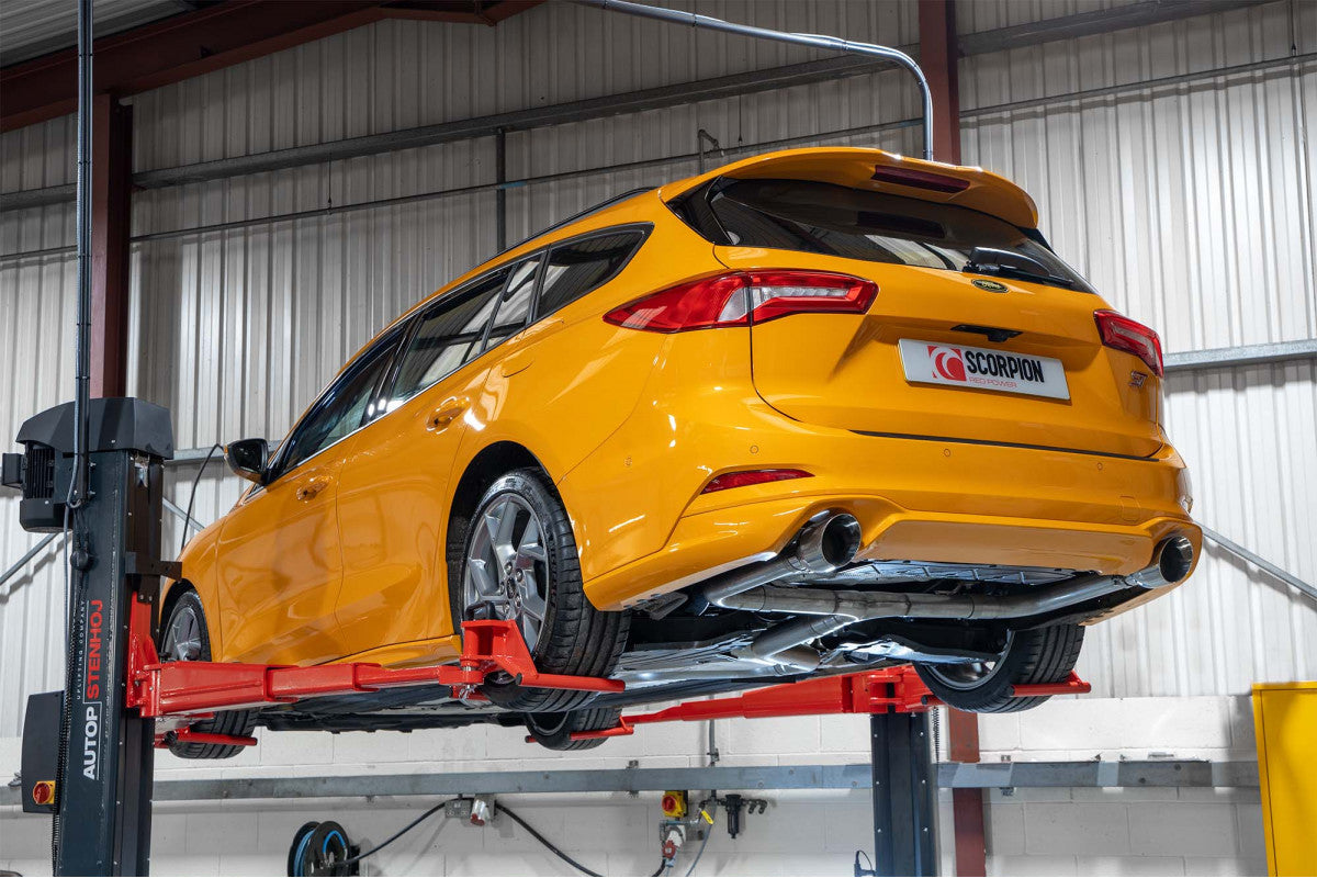 Scorpion Predator GPF Back Systeem Ford Focus ST MK4 05